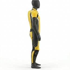 Traje de Motociclismo de Cuero de Alta Calidad, Diseño Personalizado de Dos Piezas, Impresión de Verano, Transpirable, Directo de Fábrica - Product Image 1