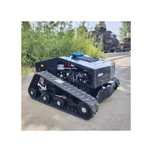 Heavy Duty <b>Tracked</b> <b>Remote</b> <b>Controlled</b> Terrain Robot 800 Mulching <b>Mower</b> Crawler RC Lawn <b>Mower</b> - Product Image 6