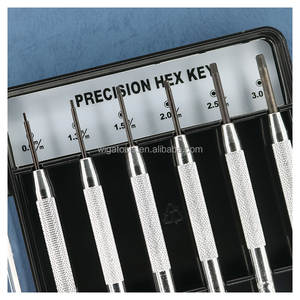 Mini Precision Steel <b>Screwdriver</b> Set 6pcs H0.9-H3.0mm SNCM Finish Phillips Slotted Heads Industrial DIY Repair Kit - Product Image 2