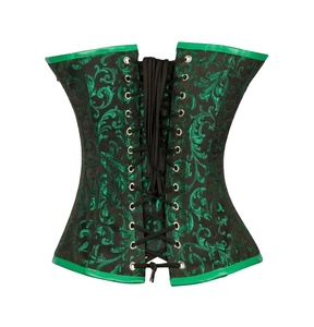 Vente en gros de hauts corsets en cuir noir sexy de qualité supérieure pour femmes, corsets pour femmes, logo personnalisé, service OEM - Product Image 5
