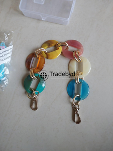 สร้อยคอโซ่เรซิ่นดีไซน์โดดเด่น เครื่องประดับแฟชั่นทันสมัยสำหรับผู้หญิง ของตกแต่งที่โดดเด่น Tradebyd - Product Image 4