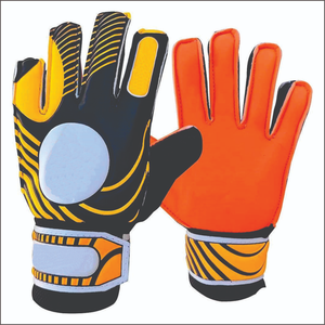 Gants de gardien de but de football personnalisés avec paume en latex rembourré de 3 mm et dos en relief, idéaux pour l'entraînement et les matchs des adultes - Product Image 5