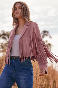Highest Quality Long Sleeve Lightweight Durable Slim Fit New Arrival Pink Women's Genuine <b>Sheepskin</b> Leather <b>Jacket</b> - Product Image 6