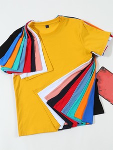 เสื้อยืดคอตตอนผู้ชายไซส์ใหญ่พิเศษ 200 กรัม จากบังกลาเทศ ผลิตตามแบบ OEM แขนสั้น สีพื้น คอกลม รับผลิตตามสั่ง ขายส่ง - Product Image 3