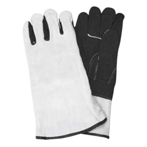 Guantes Reforzados de Piel de Vacuno para Niños, Resistentes a la Abrasión, para Trabajo Pesado, Barbacoa y Soldadura - Product Image 2