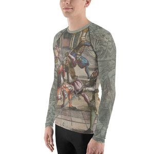 เสื้อรัดกล้ามเนื้อแขนยาวสำหรับออกกำลังกายผู้ชายรุ่นใหม่ล่าสุดขายส่ง - Product Image 5