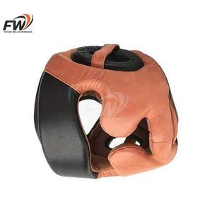 Protectores de Cabeza de Boxeo de Calidad de Exportación al por Mayor, Cascos con Protección Facial y Bucal, Escudo Protector de Cuero PU - Product Image 4