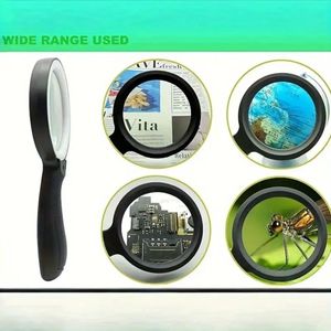 Loupe portative avec lumière pour la lecture de livres et de journaux, la réparation d'instruments, l'observation des insectes - Product Image 6