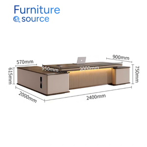 Mesa de Trabajo Resistente - Mesa de Trabajo Minimalista de MDF/LPL para un Espacio de Trabajo Productivo - Mesa de Trabajo de Producción de Fábrica con Experiencia - Product Image 2