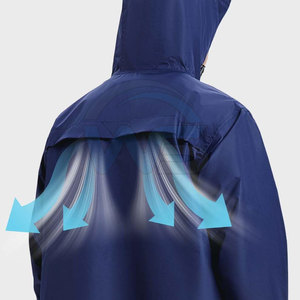 Premium Quality <b>Rain</b> <b>Coat</b> For <b>Men</b> Lightweight Waterproof Hooded Outdoor <b>Rain</b> Wear Custom Logo Casual Travel Jacket - Product Image 4