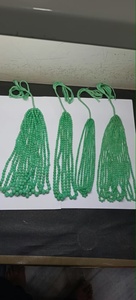 Perles rondes lisses et simples en chrysoprase naturelle, taille 3,50 mm à 5 mm, pour la création de bijoux, qualité Alibaba At Jewelry - Product Image 6