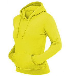 Sudadera con Capucha Ligera para Mujer, Diseño a Cuadros, Ecológica, 100% Algodón, Forro de Felpa, Logotipo Bordado en la Parte Delantera, Secado Rápido, Estilo Urbano - Product Image 4