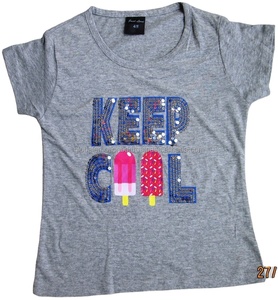 T-shirt à manches courtes en tricot à col rond à séchage rapide pour garçons à la mode Polo pour enfants - Product Image 1