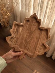 Plateau de service SOFIYA CRAFT en bois éco-responsable, durable et moderne, fait main, avec compartiments, pour collations, fruits, apéritifs, idéal pour les fêtes - Product Image 6