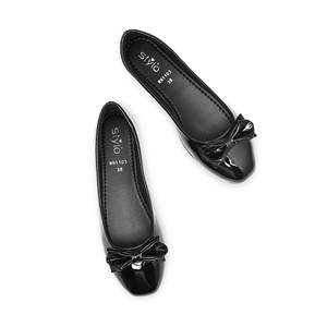 WN1103 Pompes plates noires - Product Image 1