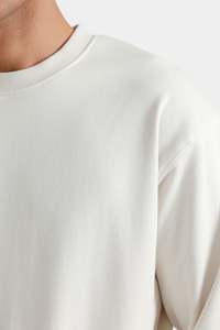 Sweat-shirt uni de haute qualité pour homme – Pull personnalisable - Product Image 2