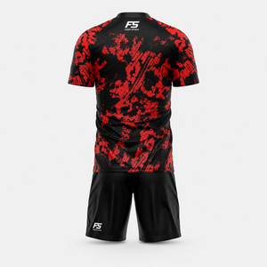 Ensemble de maillots de football sublimés personnalisés pour hommes, tenues de football respirantes, vêtements d'entraînement, vêtements de sport à séchage rapide, uniformes de football - Product Image 2