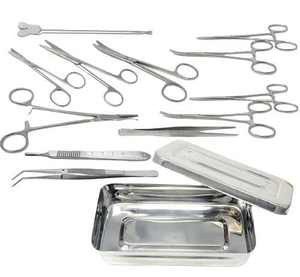 Kit de dissection médicale de base/Ensemble d'anatomie/Instruments chirurgicaux de qualité professionnelle - Acier inoxydable certifié CE Classe II - Product Image 2