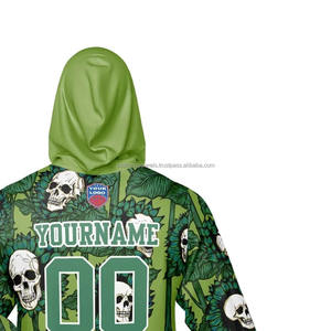 เสื้อฮู้ดทีมกีฬาแบบซับลิเมชั่นสั่งทำพิเศษ พร้อมชื่อและหมายเลข ขายส่ง OEM คุณภาพสูง สำหรับการฝึกซ้อม - Product Image 5