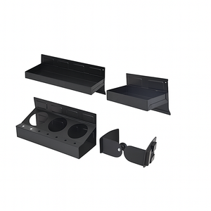 Wholesale Magnetic Wall-Mount <b>Tool</b> Storage <b>Box</b> Metal Magnetic Toolbox Organizer Set, Steel <b>Tool</b> Tray Storage Set Black GAPGAR017 - Product Image 6