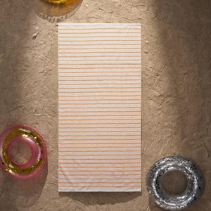 Customized Extra <b>Large</b> Rectangle Beach <b>Towel</b> Sand-Free Quick Dry Bath <b>Towel</b> with Tropical Style Knitted Techniques - Product Image 4