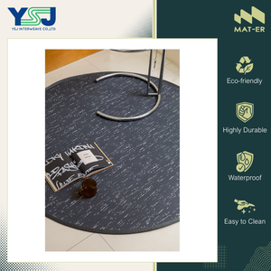 Gamme exclusive d'exportateurs thaïlandais vendant des tapis d'extérieur imperméables de bonne qualité, 100% polypropylène, tapis rond en plastique - Product Image 5
