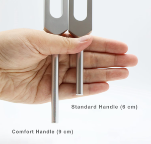 Juego de Diapones de Aleación de Aluminio de 128HZ, 256HZ, 512HZ, Plateados o Dorados, 3 o 4 Diapones con Base - Product Image 4