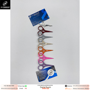 Tijeras de Bordado Personalizadas Nuevas, Elegantes, de Acero Inoxidable, Recubiertas de Color, Duraderas, de 2.75 Pulgadas, Pequeñas y Afiladas - Product Image 6
