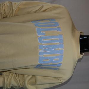 Sudadera COLUMBIA con cuello simulado, 450 GSM, bordado con nombre personalizado, corte holgado, 100% algodón, felpa francesa. - Product Image 5