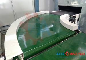 สายพานลำเลียง ALIG แบบโค้ง 90 องศา วัสดุ PVC/ยาง ทนทาน ปรับความเร็วได้ 440V พร้อมรับประกัน 1 ปี จากผู้ผลิต - Product Image 3