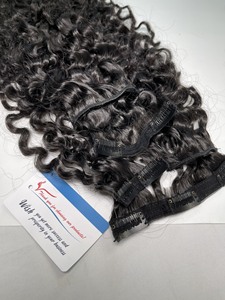 Extensiones de cabello gruesas y sedosas con clip a precio mayorista Super sedoso brillante sin enredos grandes en stock - Product Image 5