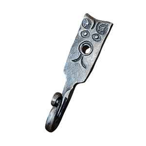 Wall Mounted Iron Hook <b>Rail</b> With Classy Looked Matte Black Powder Coated Finished <b>For</b> Home Decor <b>For</b> Wall Organizer <b>For</b> Closet - Product Image 3