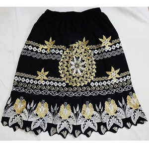 Faldas de Algodón Transpirable con Bordado Polinesio Personalizadas a Precio de Mayoreo para Mujer, Falda Recta de Moda Micronésica del Pacífico - Product Image 2