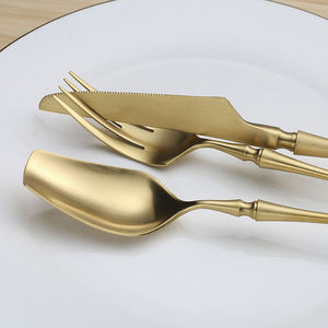Super Sell 2026 Cutlery Spoon <b>Set</b> with Stainless Steel Metal & Golden Finished Cutlery Spoon <b>Set</b> <b>For</b> Sale by M.I.G. EXPORTS. - Product Image 2