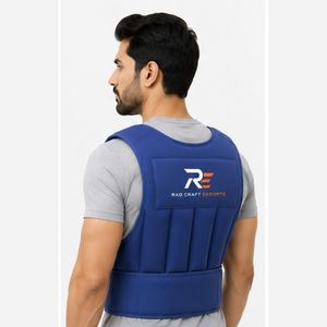 Chaleco con Peso Reforzado, Ofrece un Ajuste Seguro, Tela Transpirable y Distribución de Peso Equilibrada para Entrenamiento Intenso - Product Image 5