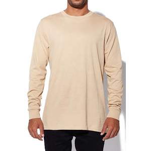 Camiseta de Manga Larga Casual para Hombre, Nueva Colección de Otoño, Diseño de Logotipo Personalizado en Color, Tejido Transpirable, Bordado, 100% Algodón - Product Image 5