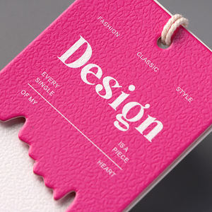 Custom Logo Clothing <b>Tag</b> High-End Net Red Wind Listing for Women's Store General Trademark Custom-Made High-Level Sensation Card - Product Image 2