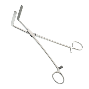 Pinza Pedicular Wertheim-Cullen de 8-1/2 Pulgadas con Mordazas en Ángulo Recto de 2 Pulgadas de Largo, Pinza Quirúrgica Ginecológica Manual para Vasos, de Acero Inoxidable - Product Image 2