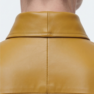 Women's Full Sleeve <b>Leather</b> <b>Blazer</b> Custom Fit Custom Women Long <b>Leather</b> <b>Blazer</b> Vintage <b>Jacket</b> Ladies Outerwear - Product Image 4