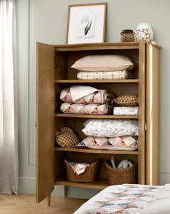 Juego de 2 Cestas de Almacenamiento de Ratán Natural, Cestas Organizadoras Tejidas Rústicas para Mantas, Toallas, Ropa y Organización del Hogar - Product Image 6