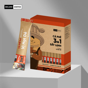 Café Instantáneo Milano 3en1 con Avellanas Liofilizadas, 100% Robusta, 160g, OEM, Fábrica en Vietnam - Product Image 2