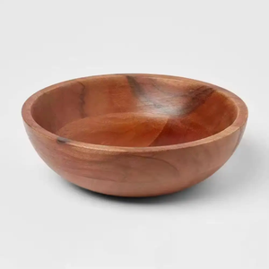 Teak Wood Multipurpose Bowl Oval Wooden <b>Decorative</b> <b>Plate</b> Handmade Gold Inlay Wabi Sabi Bohemian Polished Dishes & <b>Plates</b> - Product Image 5