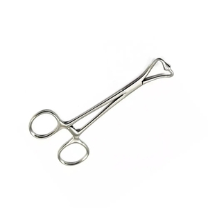 Pince à serviette chirurgicale Backhaus en acier inoxydable avec articulation à boule et à rotule, 14 cm - Product Image 1