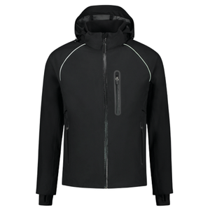 Chaqueta Cortavientos de Lona para Hombre, Personalizada, Transpirable, Corte Regular, para Deportes al Aire Libre de Invierno, Estilo Urbano, con Cierre, Calefactable y Ecológica - Product Image 1