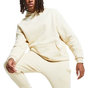 Streetwear Survêtements Coton Unisexe Survêtement Empilé Hommes Sweat À Capuche Jogger Ensemble Épais Uni Personnalisé Tech Polaire Survêtement 2026 - Product Image 5