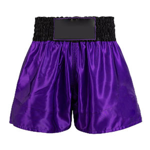 Shorts de Muay Thai pour hommes actifs, nouveau design, 100% polyester, équipement d'entraînement pour le combat et le kickboxing, matière douce et à séchage rapide - Product Image 1