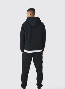 Conjunto Deportivo Oversize para Hombre, Sudadera con Capucha y Pantalones Jogger, Estilo Urbano, de Lujo, Grueso y Holgado, Proveedor OEM Personalizado - Product Image 2