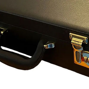 Estuche rígido personalizado para mandil y collar de regalia masónica, maletín de cuero suave con cierres metálicos, MDF de 2 mm, hebillas de plástico de 5 mm, cinturones elásticos. - Product Image 5