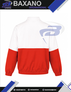 Delta |   Sigma |   Sweat-shirt à demi-zip Theta Sorority, rouge et blanc, avec poches, coupe classique, pour l'automne - Product Image 6