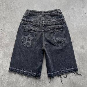 Nouveauté : Shorts en jean pour homme, style streetwear, avec 4 poches, personnalisables, durables, anti-rétrécissement, en tissu denim sur mesure - Product Image 2
